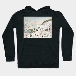 grandma moses - Catching the Thanksgiving Turkey Hoodie